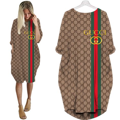 gucci brown dress